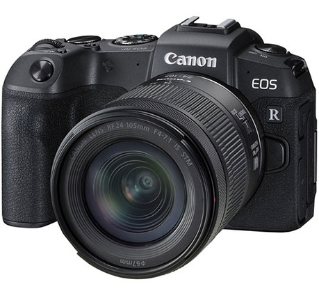 Canon EOS RP Mirrorless + RF24-105mm f/4-7 Kit + $150 cashback