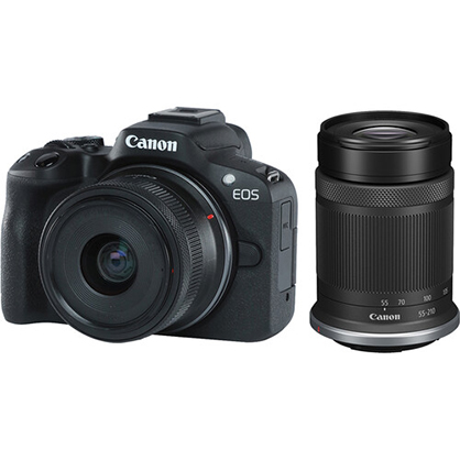 Canon EOS R50 18-45 + 55-210 Kit + $50 cashback