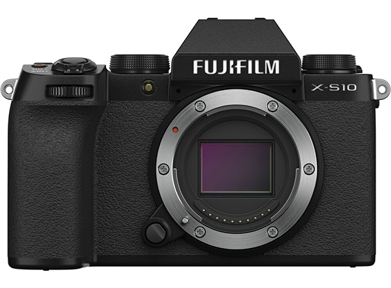 FUJIFILM X-S10 Mirrorless Camera -Black body + $150 Cash Back via Redemption