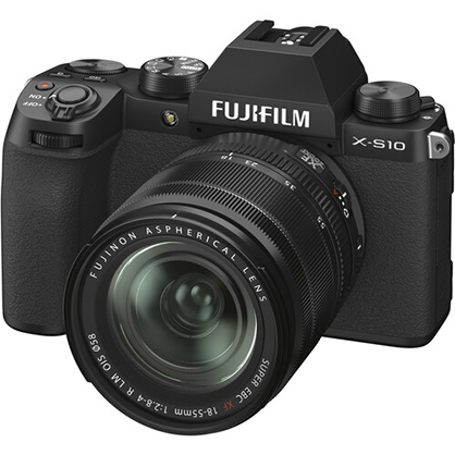 FUJIFILM X-S10 Camera with XF 18-55mm Lens + $150 Cash Back via Redemption