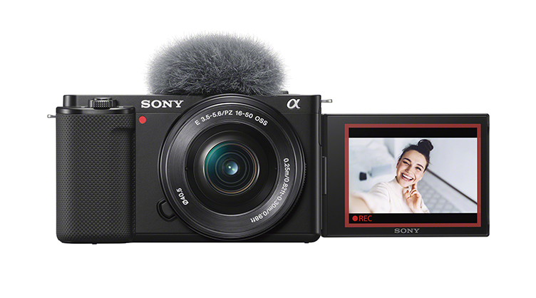 Sony ZV-E10 with 16-50mm Lens Kit Black